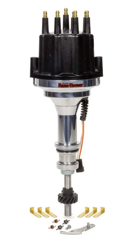 PERTRONIX IGNITION PRTD332710 Billet Distributor BBF 351C-460 Black Male Cap