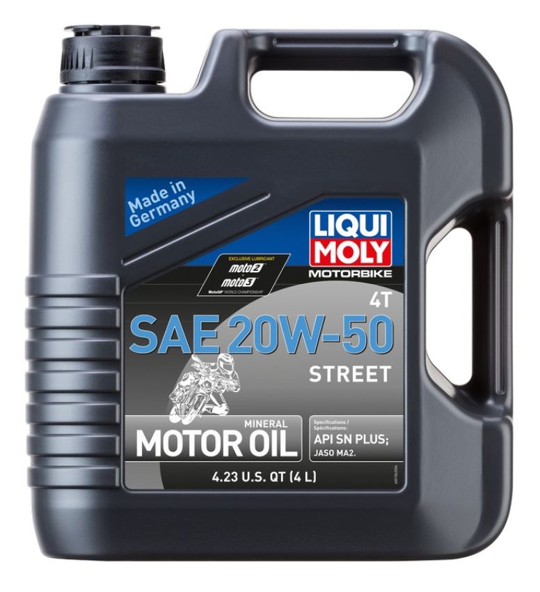 LIQUI MOLY 20064 Motorbike 4T SAE 20W-50 Street