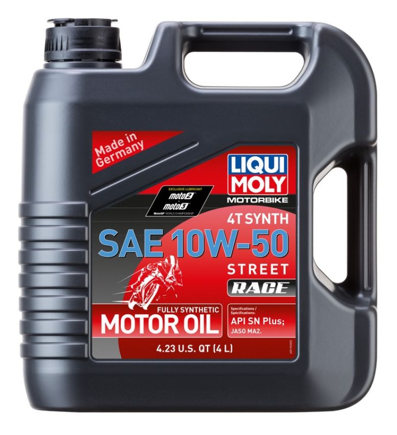 LIQUI MOLY 20068 Motorbike 4T Synth SAE 10W-50 Street Race