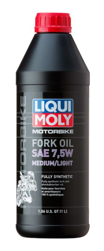 LIQUI MOLY 20098 Motorbike Fork Oil SAE 7,5W medium/light