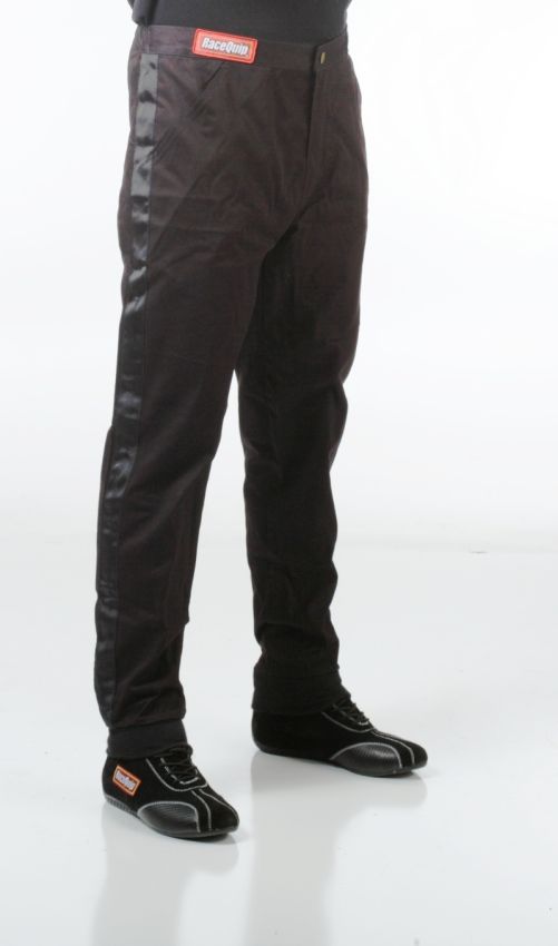 Racequip 1970093 Black Trim SFI-1 JR. Pants KMedium