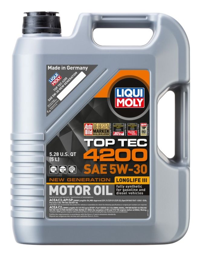 LIQUI MOLY 2011 Top Tec 4200 SAE 5W-30 New Generation