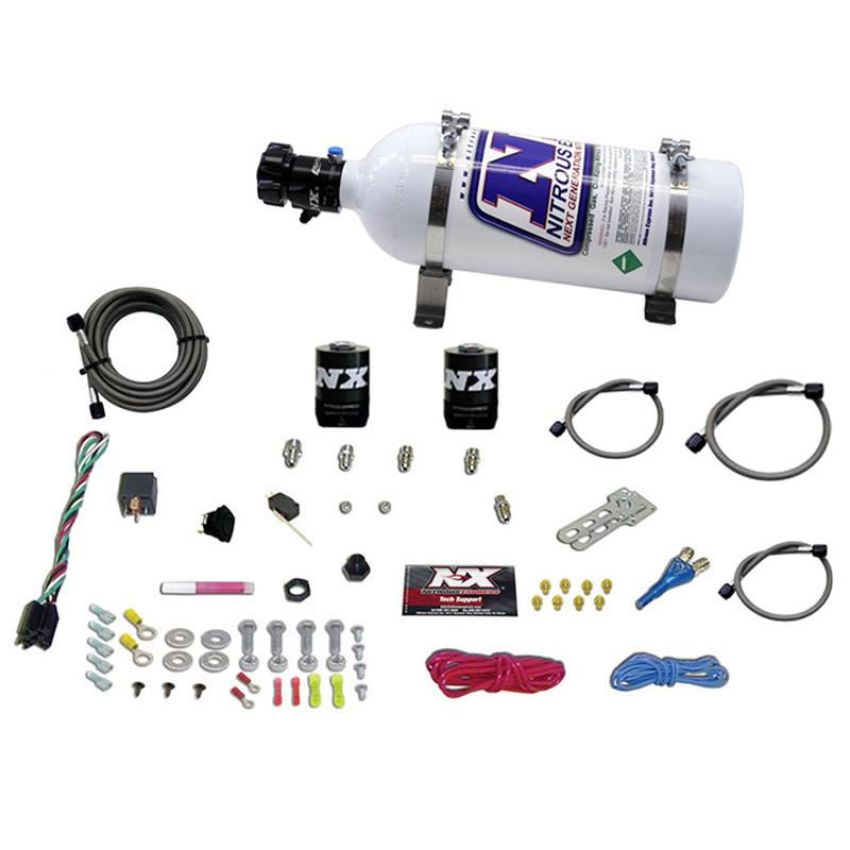 Nitrous Express 20113-05 FORD EFI RACE (100-150-200-250HP) SINGLE NOZZLE WITH 5LB BOTTLE