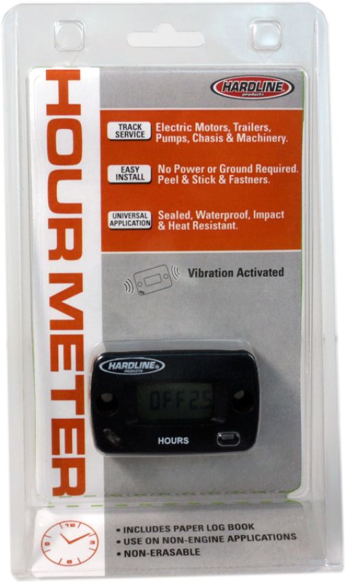 Hardline HR-8065-2 Hour Meter Vibration Activated