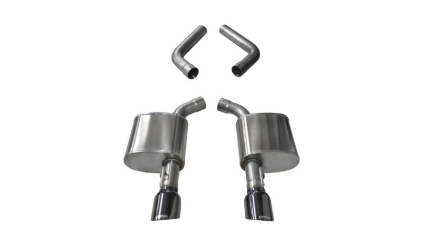 CORSA Performance 21019BLK Corsa 2017-2020 Dodge Charger 6.4L/17-19 Dodge Charger 5.7L Black Sport AxleBack Exhaust w/4.5inTips