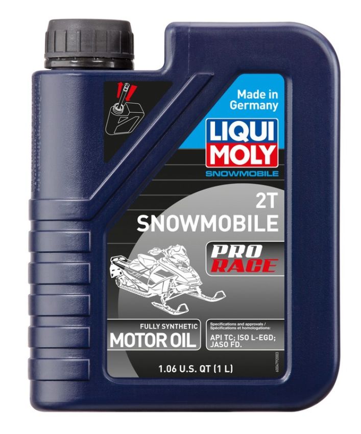 LIQUI MOLY 20144 Snowmobile Motor Oil 2T Pro Race