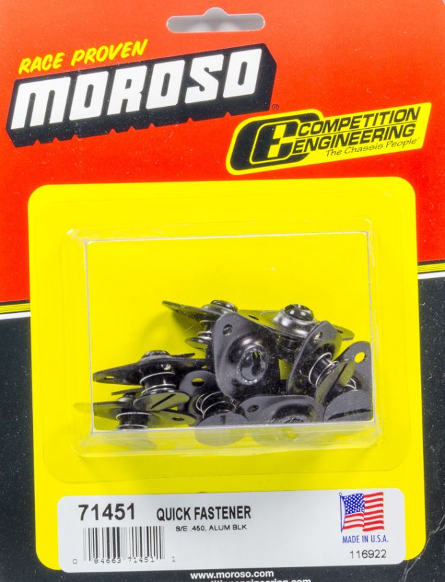 MOROSO MOR71451 Self Ejecting Fasteners .450in Short Body