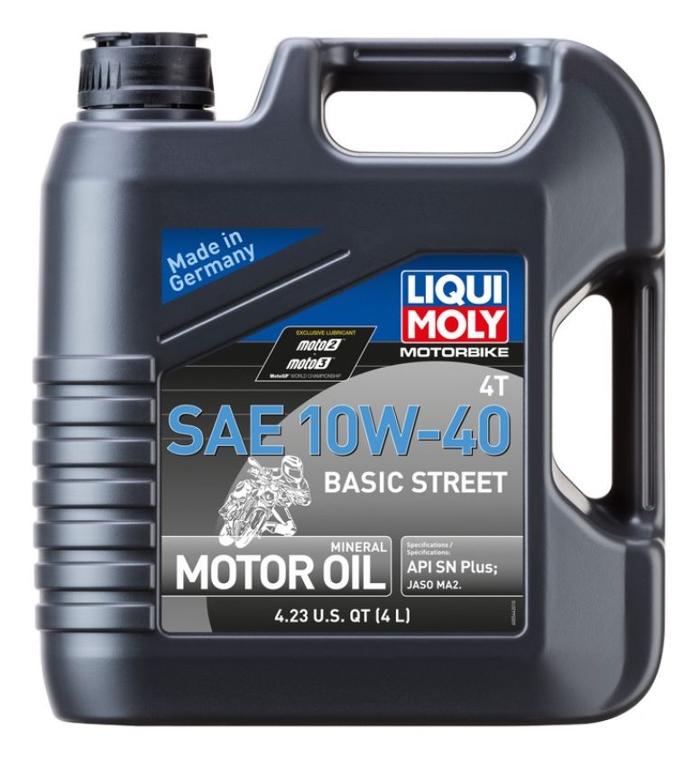 LIQUI MOLY 20192 Motorbike 4T SAE 10W-40