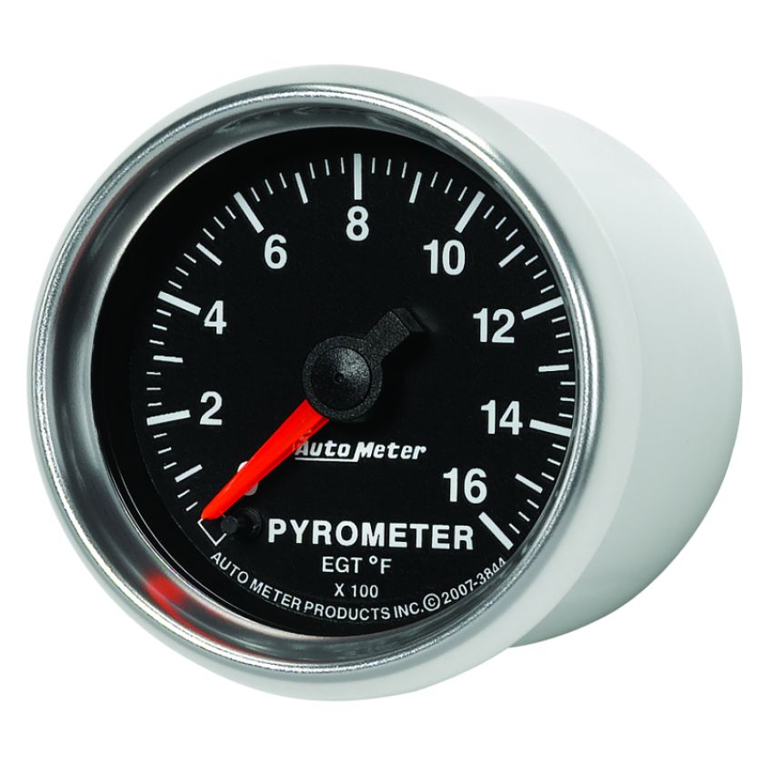 AutoMeter 3844 GAUGE, PYROMETER (EGT), 2 1/16