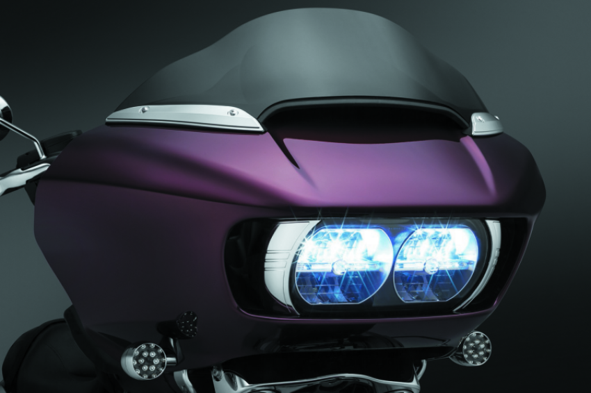 Kuryakyn 2632 Windshield Side Trims Chrome