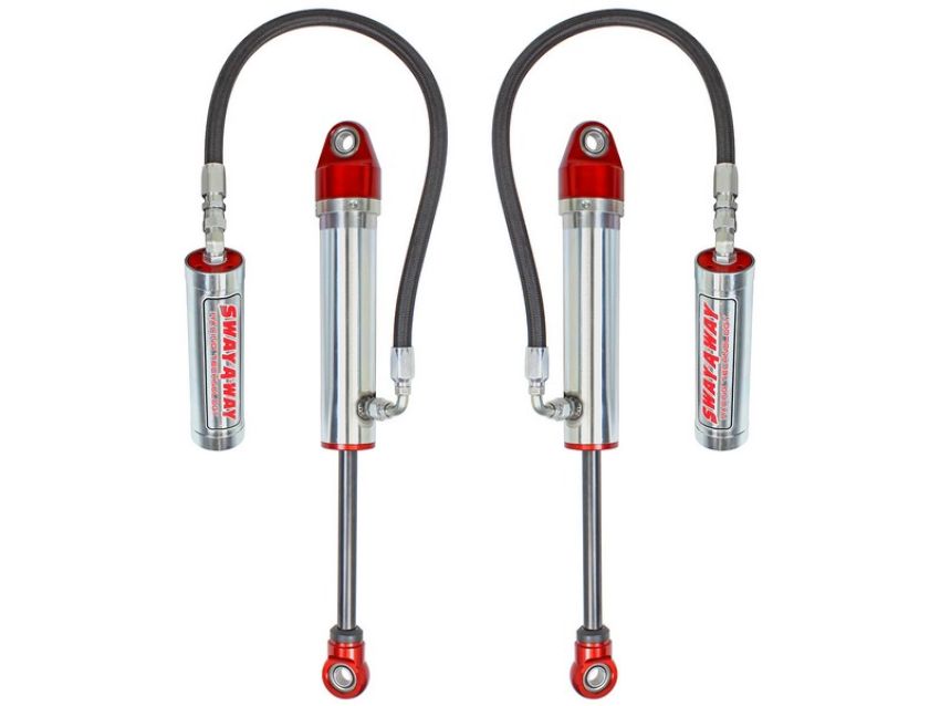 aFe Power 202-0056-01 Sway-A-Way 2.5 Rear Shock Kit w/ Remote Reservoir for OE Ride Height