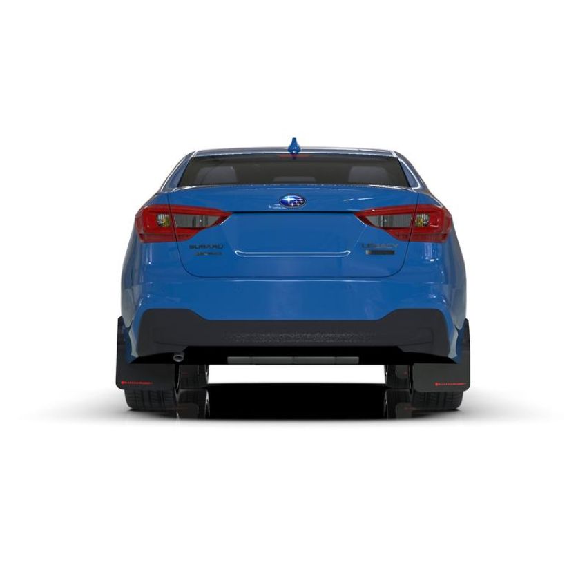 Rally Armor MF64-UR-BLK/RD Black Mud Flap/Red Logo