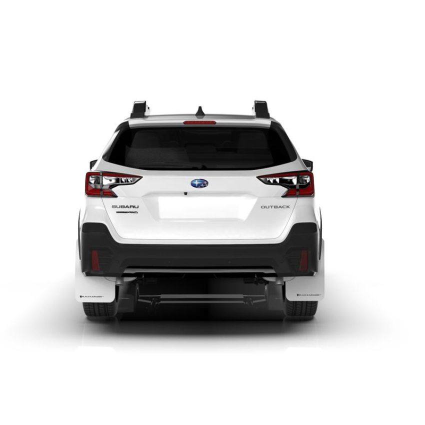 Rally Armor MF66-UR-RD/WH Red Mud Flap/White Logo