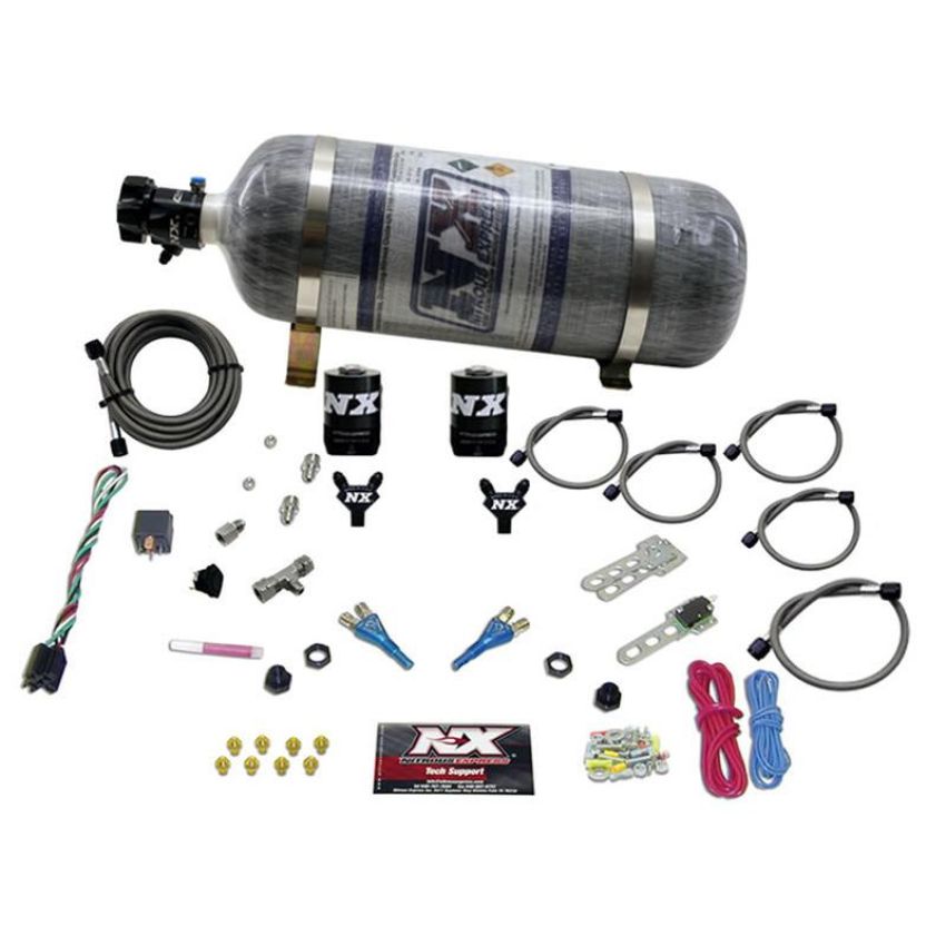 Nitrous Express 20218-12 GM TBI ALL (50-75-100-125HP) WITH COMPOSITE BOTTLE