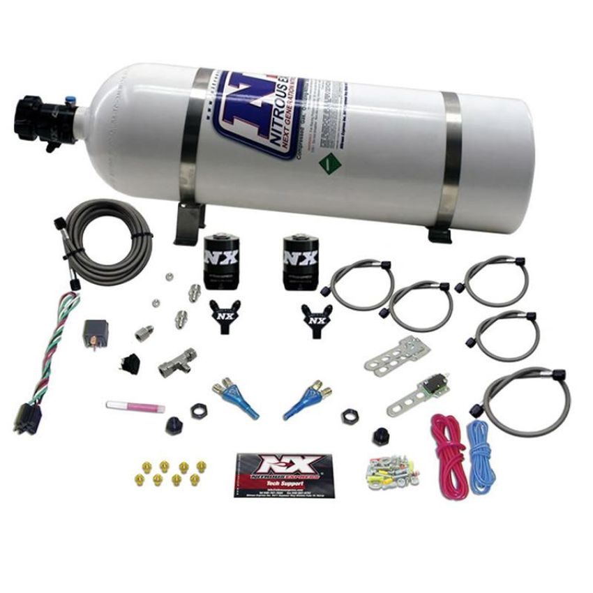 Nitrous Express 20218-15 GM TBI ALL (50-75-100-125HP) WITH 15LB BOTTLE