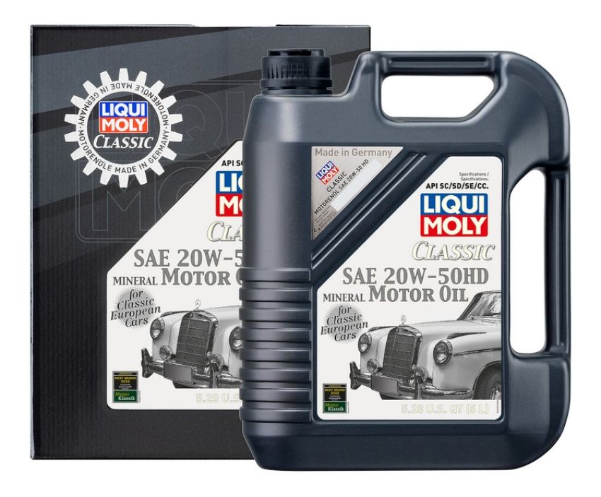 LIQUI MOLY 20262 Classic Motoroil SAE 20W-50 HD