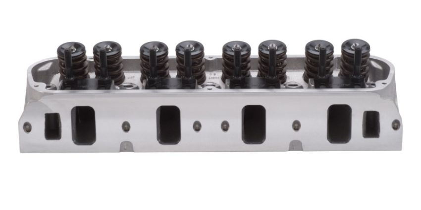 Edelbrock 5027 1Pr SBF Cyl Head E-205 2 08 Intake Complete Assembled w/ Springs