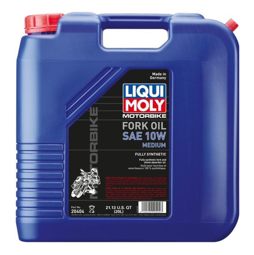 LIQUI MOLY 20404 Motorbike Fork Oil SAE 10W medium