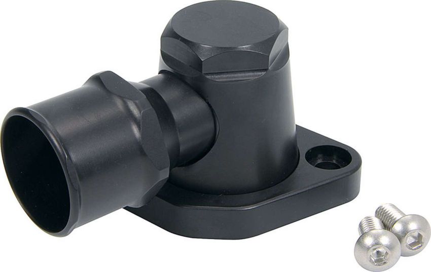 ALLSTAR PERFORMANCE ALL30371 Billet Water Neck 1-3/4in Black