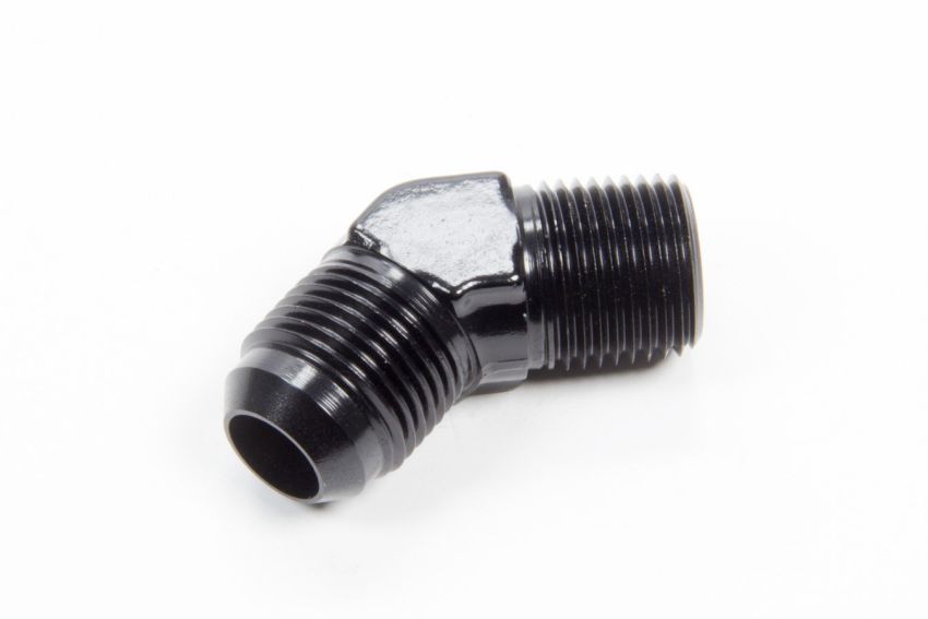 AEROQUIP AERFCM5024 45 Deg Alum #10 Flare 1/2in Black