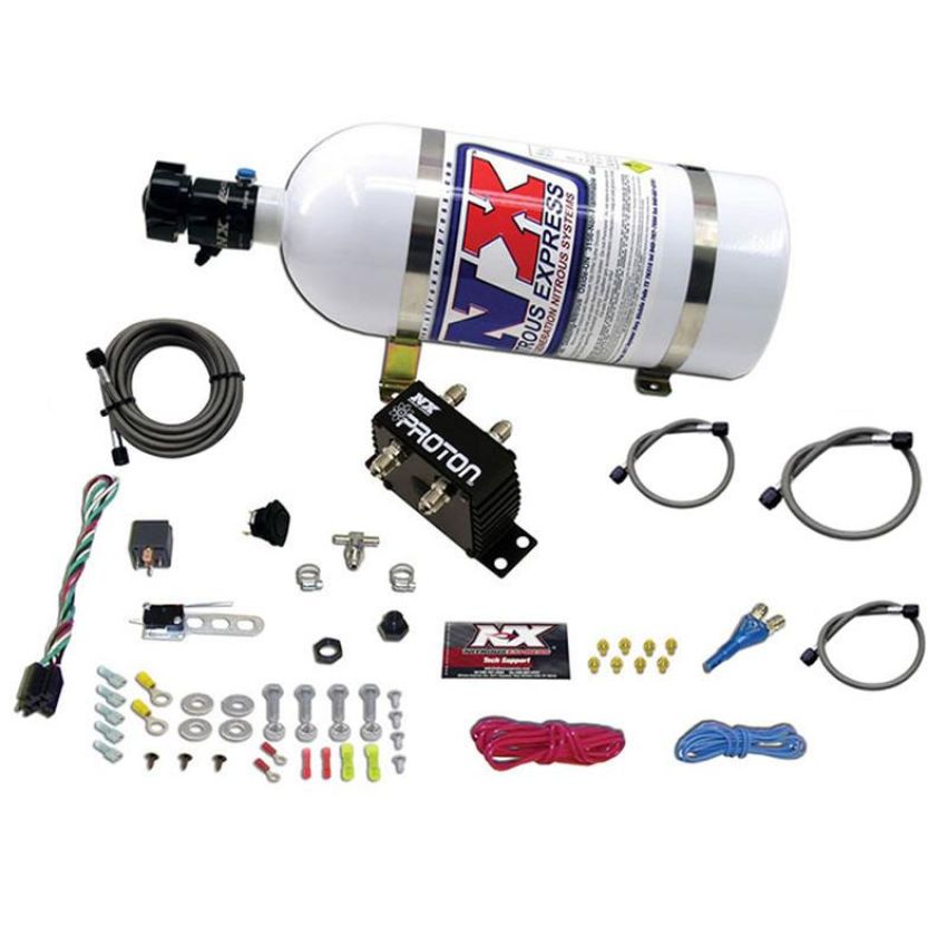 Nitrous Express 20421-10 PROTON PLUS NITROUS SYSTEM W/ 10LB BOTTLE