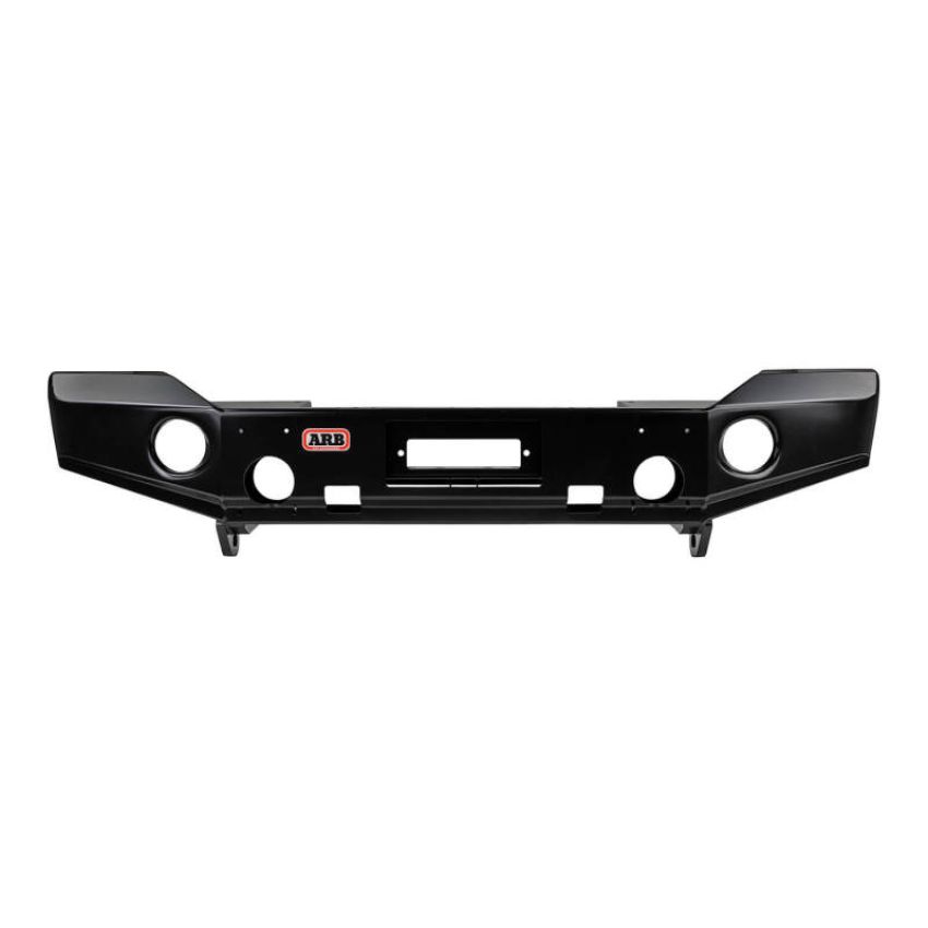 ARB 3950210 Sahara Deluxe Winch Bumper Jk 07On Satin W/Crush Cans
