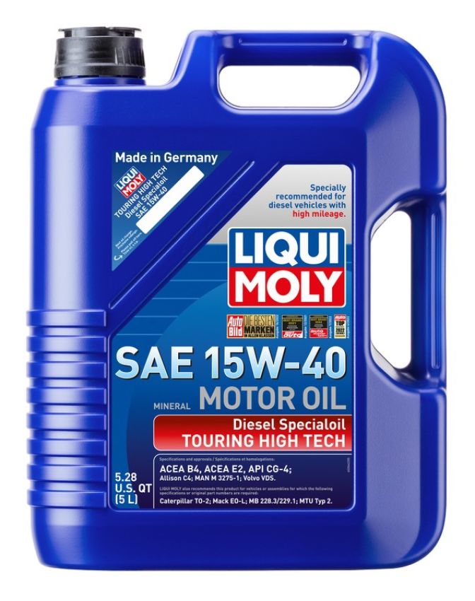 LIQUI MOLY 2044 Touring High Tech Diesel Special Oil SAE 15W-40