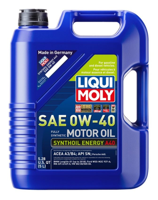 LIQUI MOLY 2050 Synthoil Energy A40 SAE 0W-40