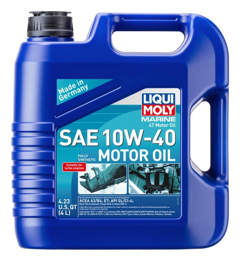 LIQUI MOLY 20508 Marine 4T Motor Oil SAE 10W-40