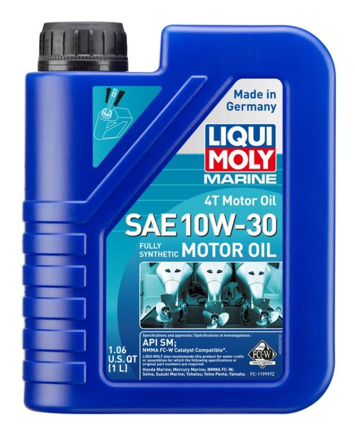 LIQUI MOLY 20520 Marine 4T Motor Oil SAE 10W-30