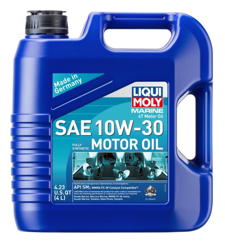 LIQUI MOLY 20522 Marine 4T Motor Oil SAE 10W-30