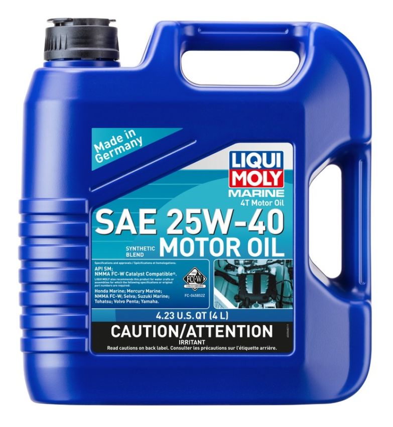 LIQUI MOLY 20548 Marine 4T Motor Oil SAE 25W-40