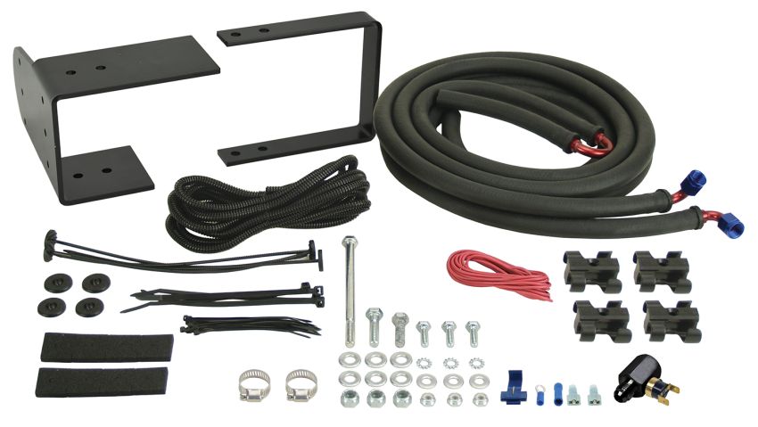 Derale 20561 Remote Transmission Cooler Kit, Complete Kit, Direct Fit