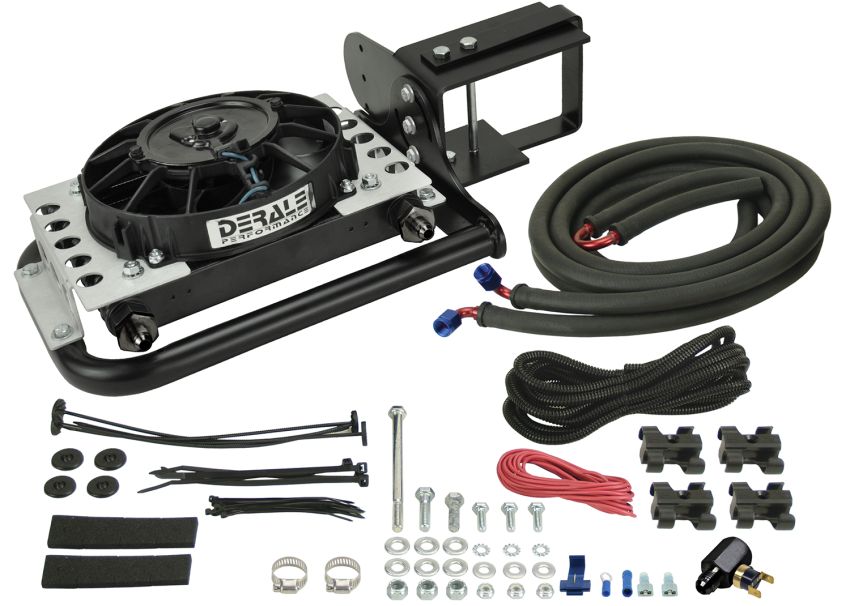 Derale 20561 Remote Transmission Cooler Kit, Complete Kit, Direct Fit