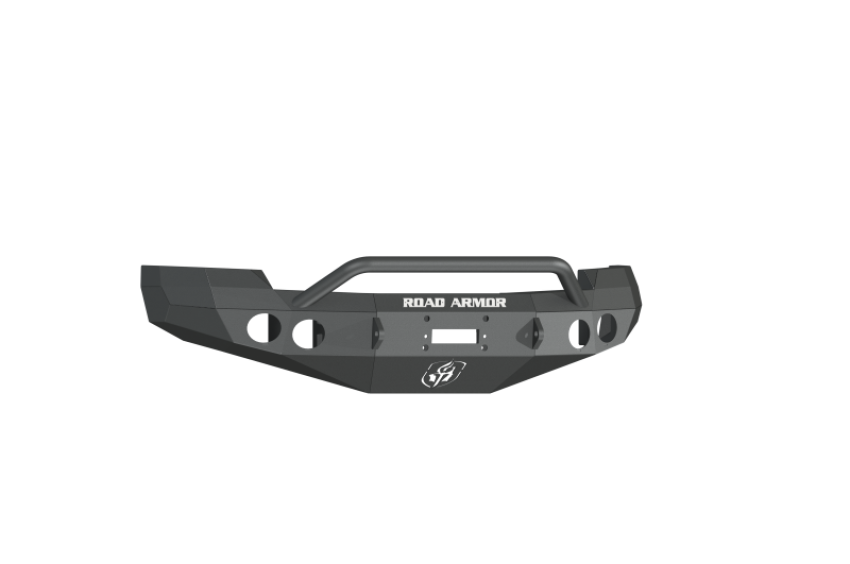 Road Armor 37204B 08-10 Chevy 2500 Stealth Front Winch Bumper w/Pre-Runner Guard - Tex Blk