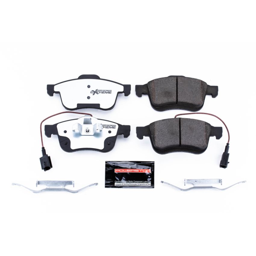 PowerStop Z36-1721A PowerStop - Z36 Truck and SUV Carbon-Fiber Ceramic Brake Pads with Hardware Kit