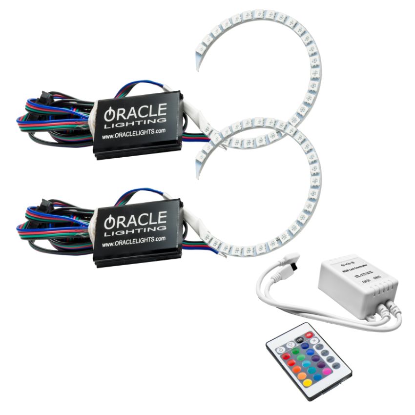 Oracle Lighting 1347-504 ORACLE Lighting 2018-2023 Ford Mustang LED Headlight Halo Kit
