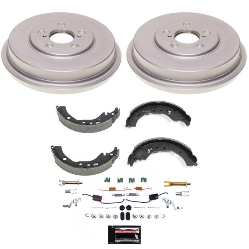 PowerStop KOE15483DK Power Stop 18-22 Hyundai Accent Rear Autospecialty Drum Kit