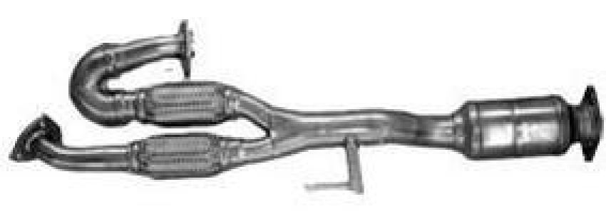 AB Catalytic 43132 Direct Fit Rear Catalytic Converter (Non. CARB Compliant)