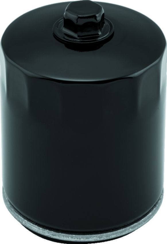 TwinPower 609984 Twin Power M8 Black Oil  Filter With Nut Replaces H-D 62700296