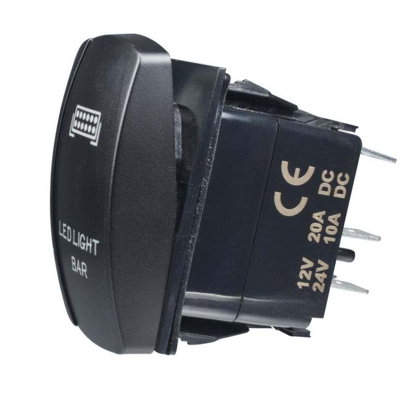 Oracle Lighting 2070-504 LED Light Bar Deluxe Rocker Switch, Black