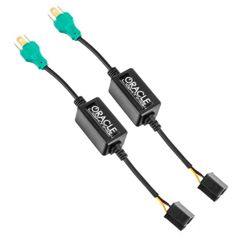Oracle Lighting 2071-504 LED CANBUS Flicker-Free Adapters, H4, Pair