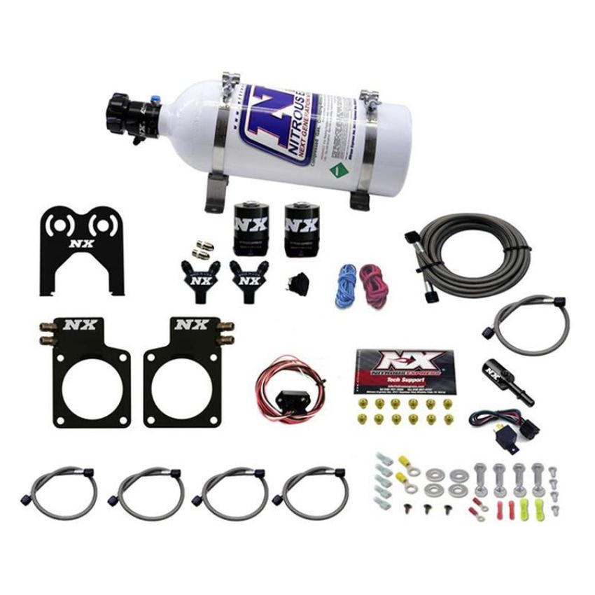 Nitrous Express 20717-05 NISSAN GT-R NITROUS PLATE SYSTEM (35-300HP) W/ 5LB BOTTLE