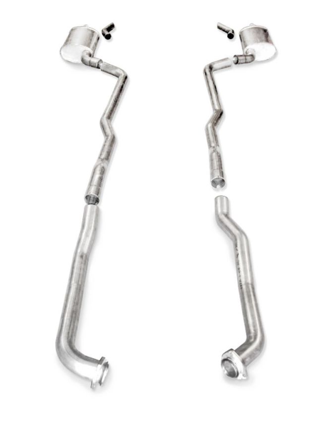 Stainless Works V7314300S 1973-82 Corvette Exhaust BB Automatic Trans 2-1/2in Factory Connect
