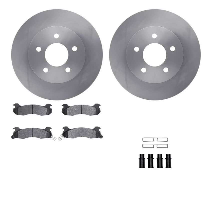 Dynamic Friction 6512-55090 Rotor Kit