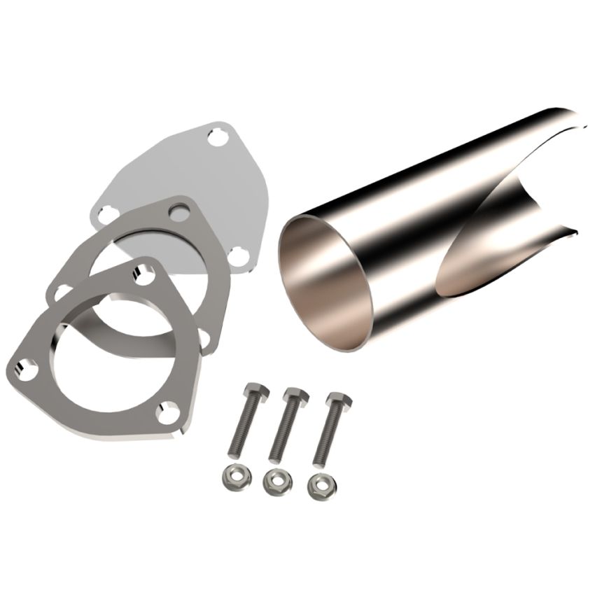 QTP 10251 2.5in Weld-On QTEC DIY Cutout Pipe