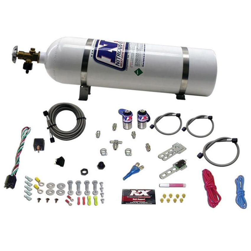 Nitrous Express 20916-15 Sub C Nitrous System (25,35,50HP) 15lb bottle