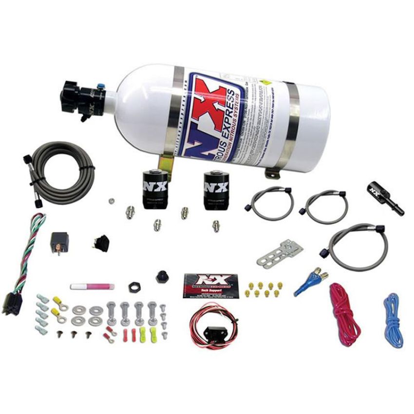 Nitrous Express 20918-10 HEMI & SRT8 SINGLE NOZZLE FLY-BY-WIRE SYS (35-150HP) W/ 10LB BOTTLE