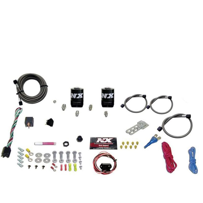 Nitrous Express 20919-00 UNIVERSAL FLY BY WIRE SINGLE NOZZLE SYSTEM, LESS BOTTLE INCLUDES TPS SWITCH