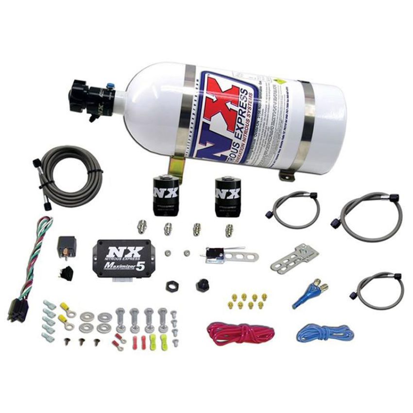 Nitrous Express 20928-10 INSTABOOST DIGITAL EFI NITROUS SYSTEM, 10LB BOTTLE